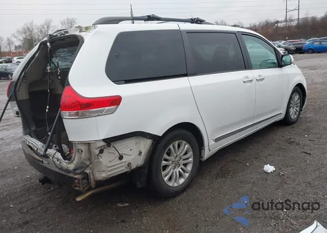 2013 Toyota Sienna Xle V6 8 Passenger из США, поврежденный, VIN 5TDYK3DC8DS305381